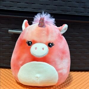 Squishmallows Pink red Plush unicorn